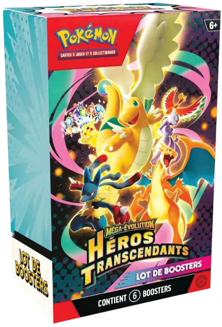 PRECOMMANDE - Pokémon – Bundle – Héros Transcendants – ME2.5 – en français Pikacheck