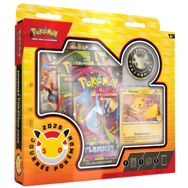 Pokémon - Coffret Pokemon Day 2026 - Français Pikacheck