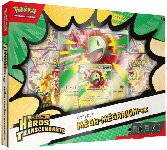 Pokémon – Coffret – Méga-Méganium ex – ME2.5 – en français Pikacheck